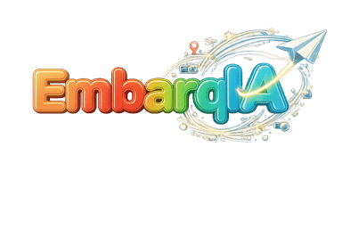 EmbarqIA 3D Logo Transparente